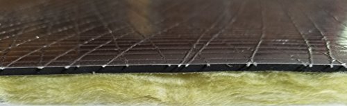 Soundsulate LAG Mass Loaded Vinyl with Fiberglass Decoupler 1" Thick Fiberglass