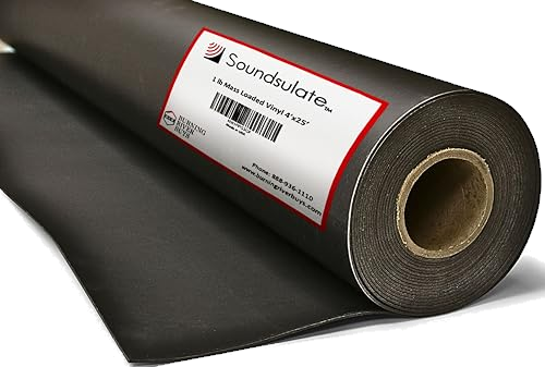 Soundsulate1 lb. Mass Loaded Vinyl (MLV) Soundproofing Barrier Roll